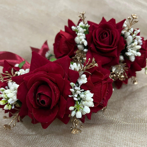 ARTIFICIAL ROSE GAJRA PAIR -