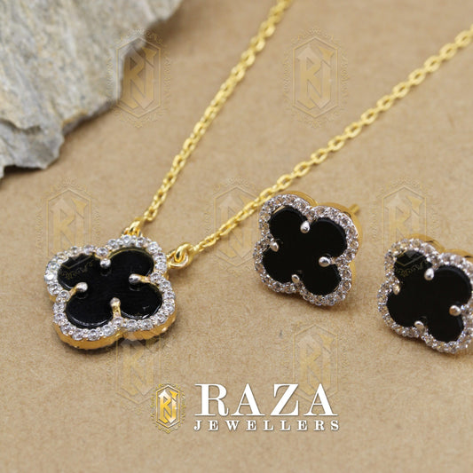 1 Tola Gold Locket Set