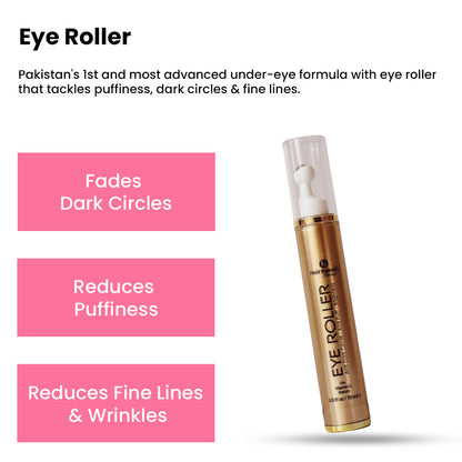 Eye Roller | Eliminates Dark Circles & Puffy Eyes Fade Dark Circles | Depuff | Smooth