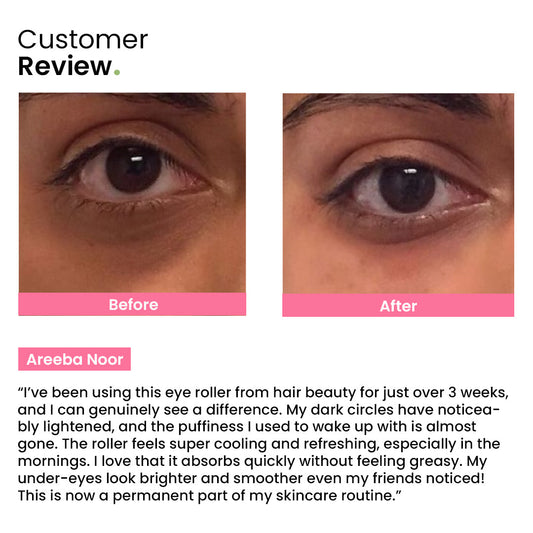 Eye Roller | Eliminates Dark Circles & Puffy Eyes Fade Dark Circles | Depuff | Smooth